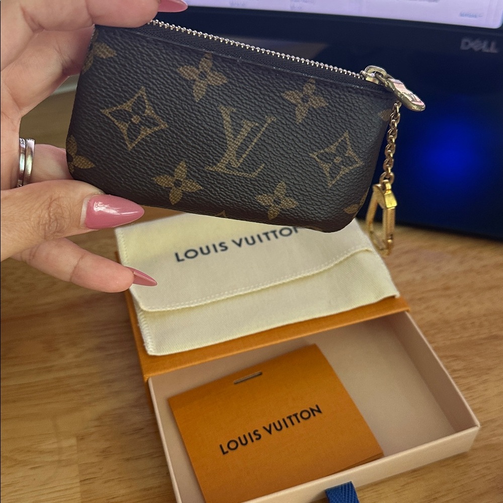 Louis Vuitton Brown Monogram Key Holder